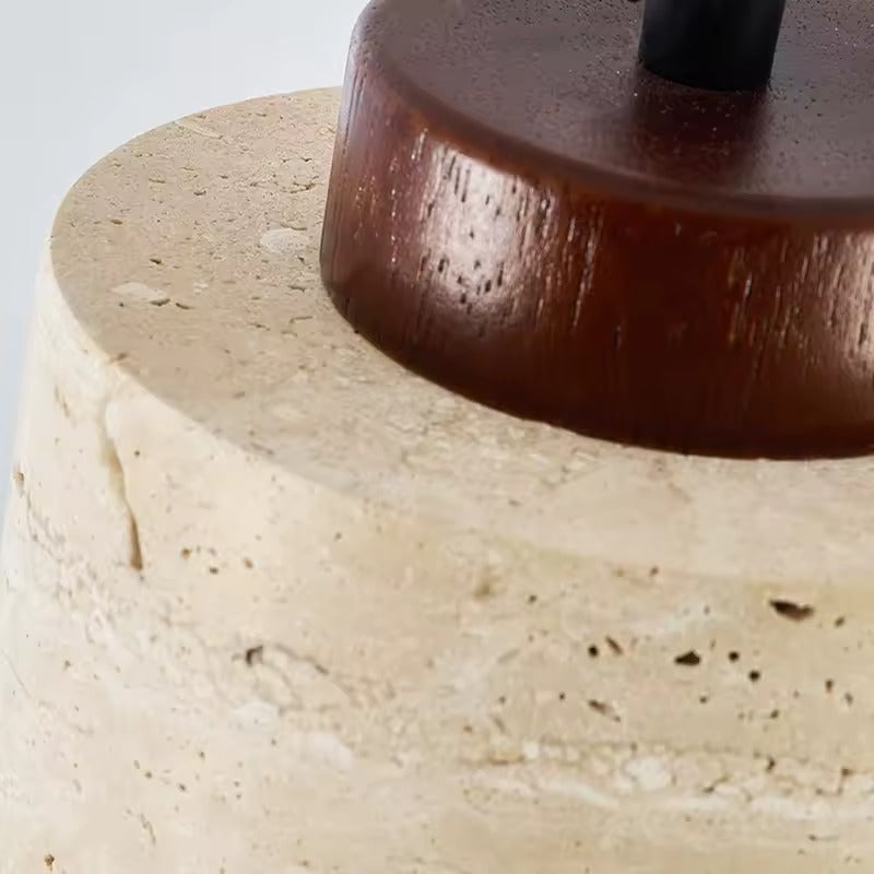 Cerova Japanese Stone Pendant Light