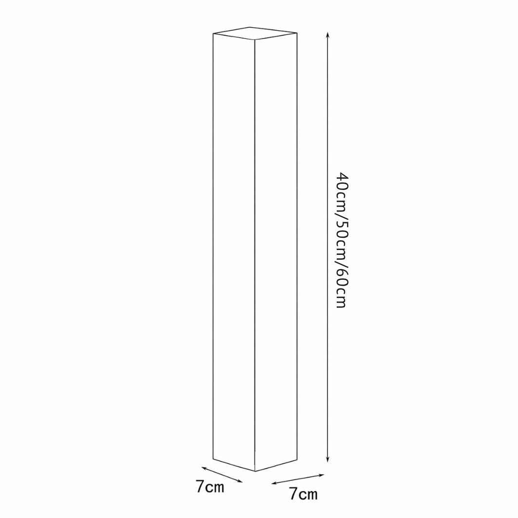 Arvix Marble Cuboid Wall Light