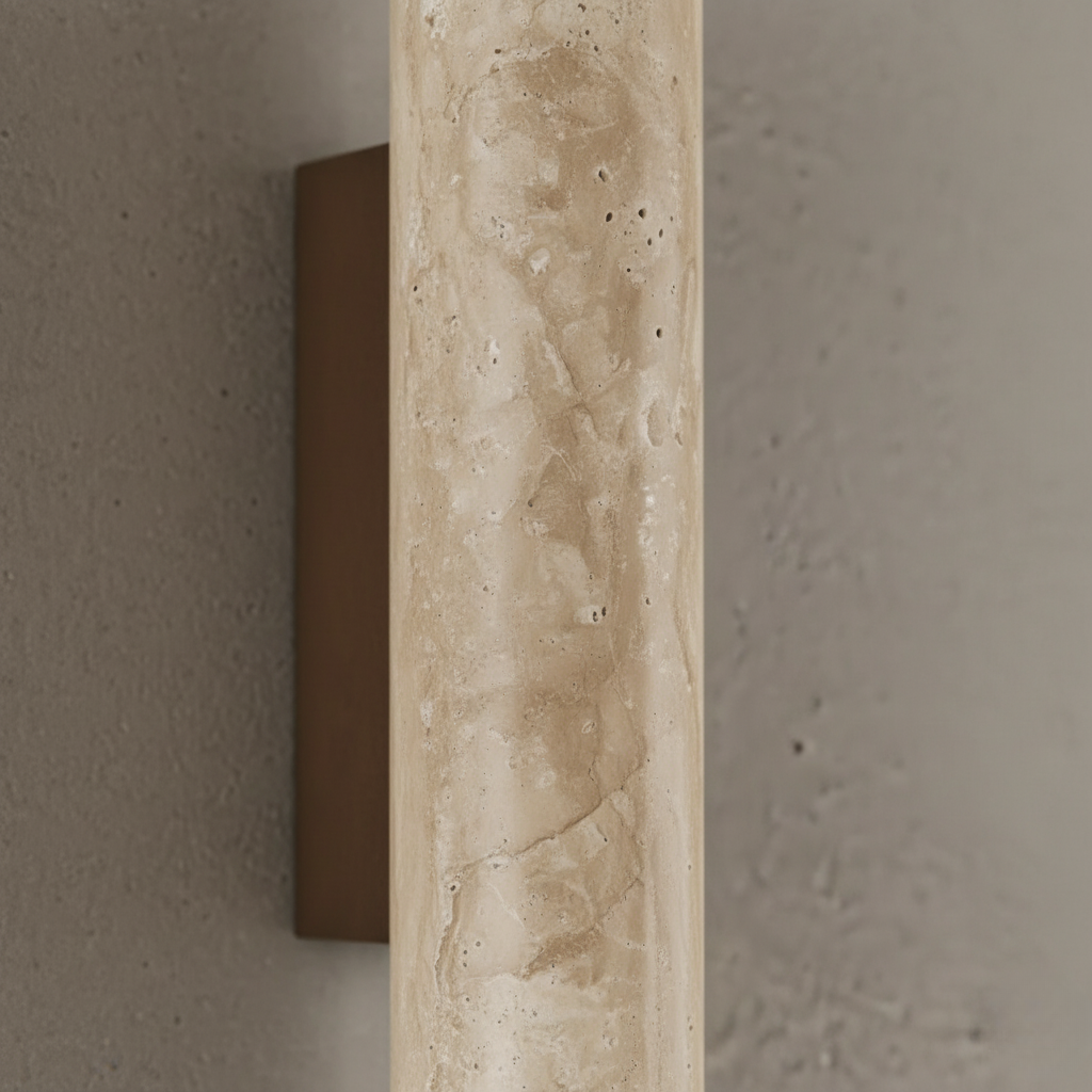 Siya Travertine Wall Sconce