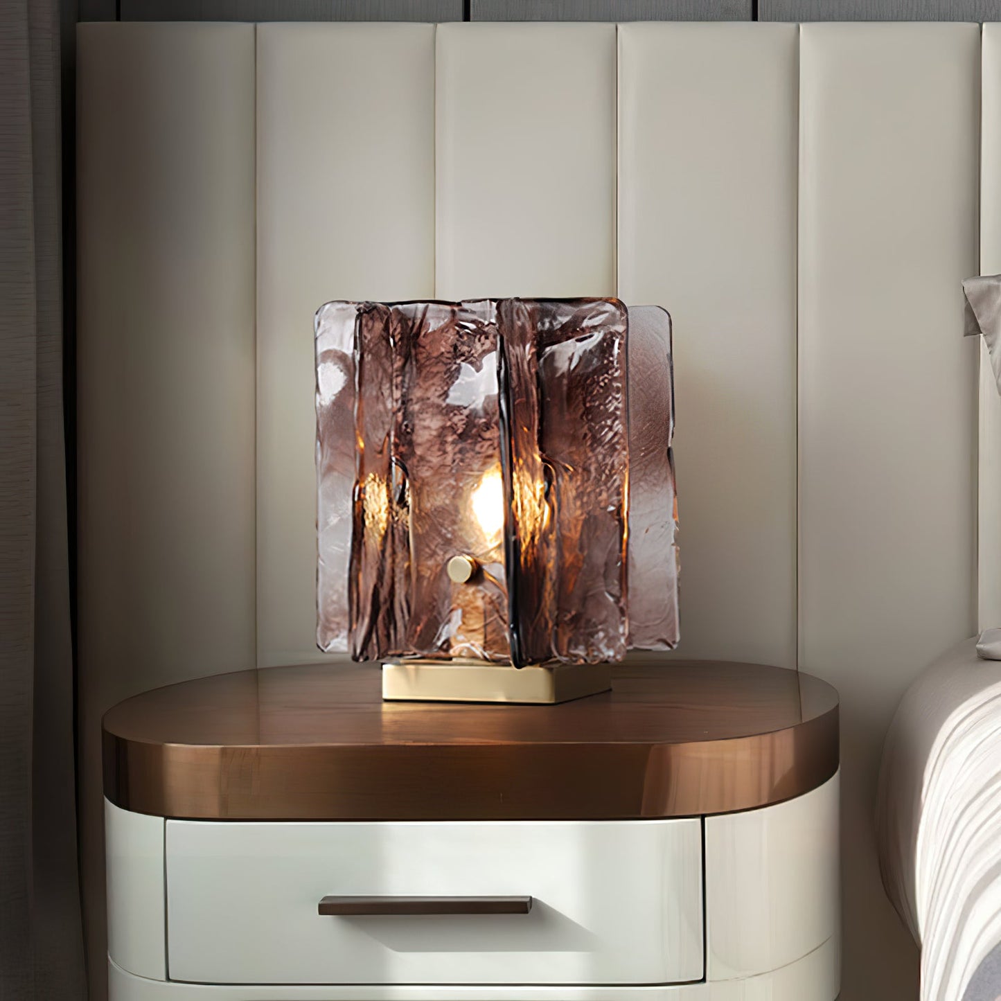 Avelor Glass Table Lamp
