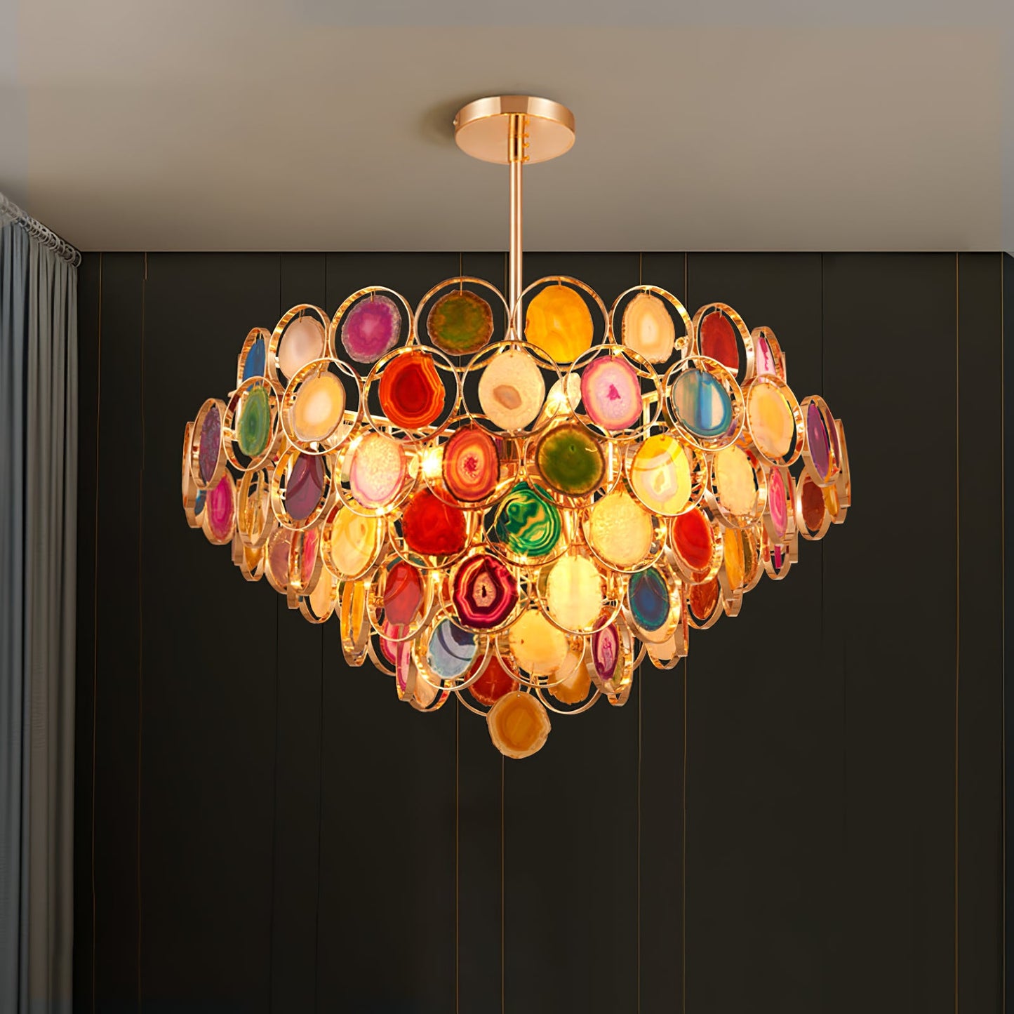 Seraphine Agate Stone Chandelier