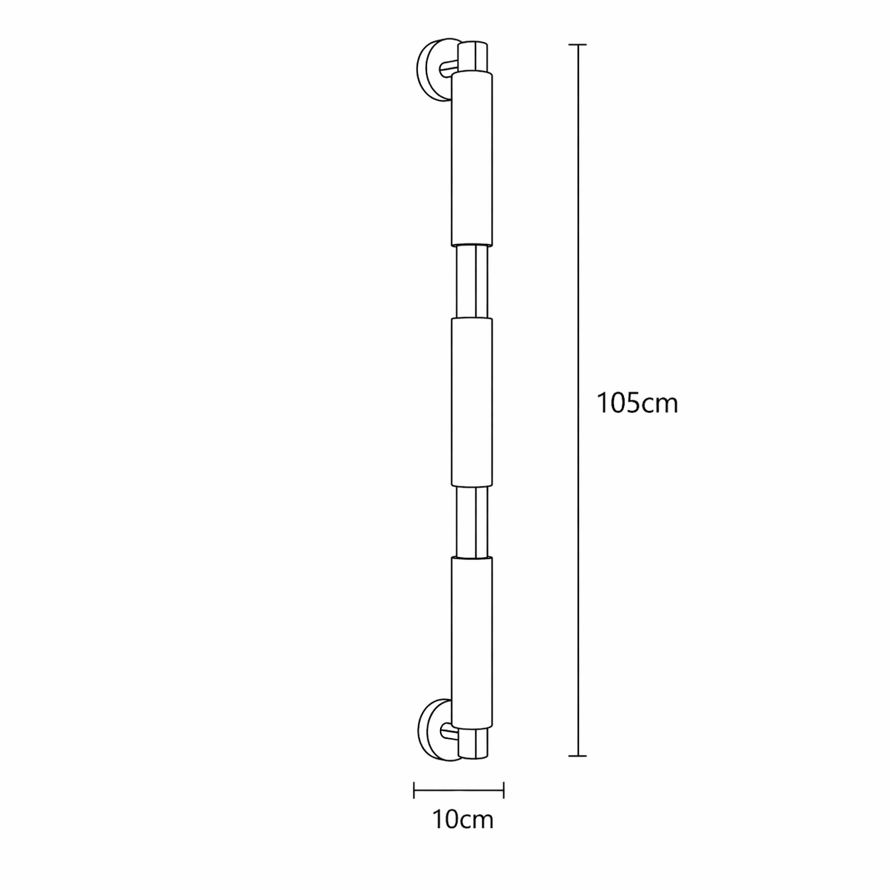 Arvix Wall Mounted Alabaster Cylinder Light