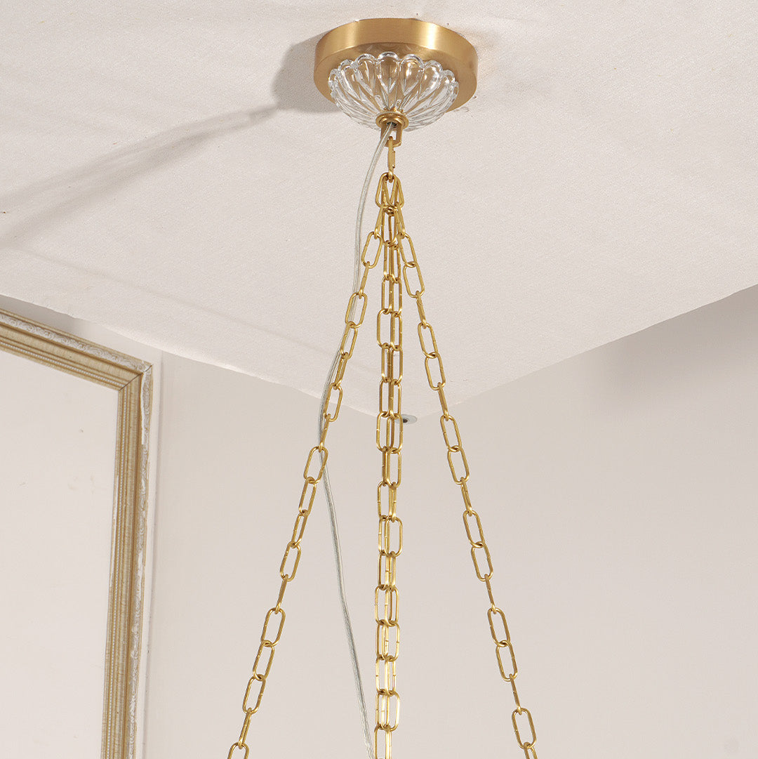 Arlette Frosted Bowl Pendant Light