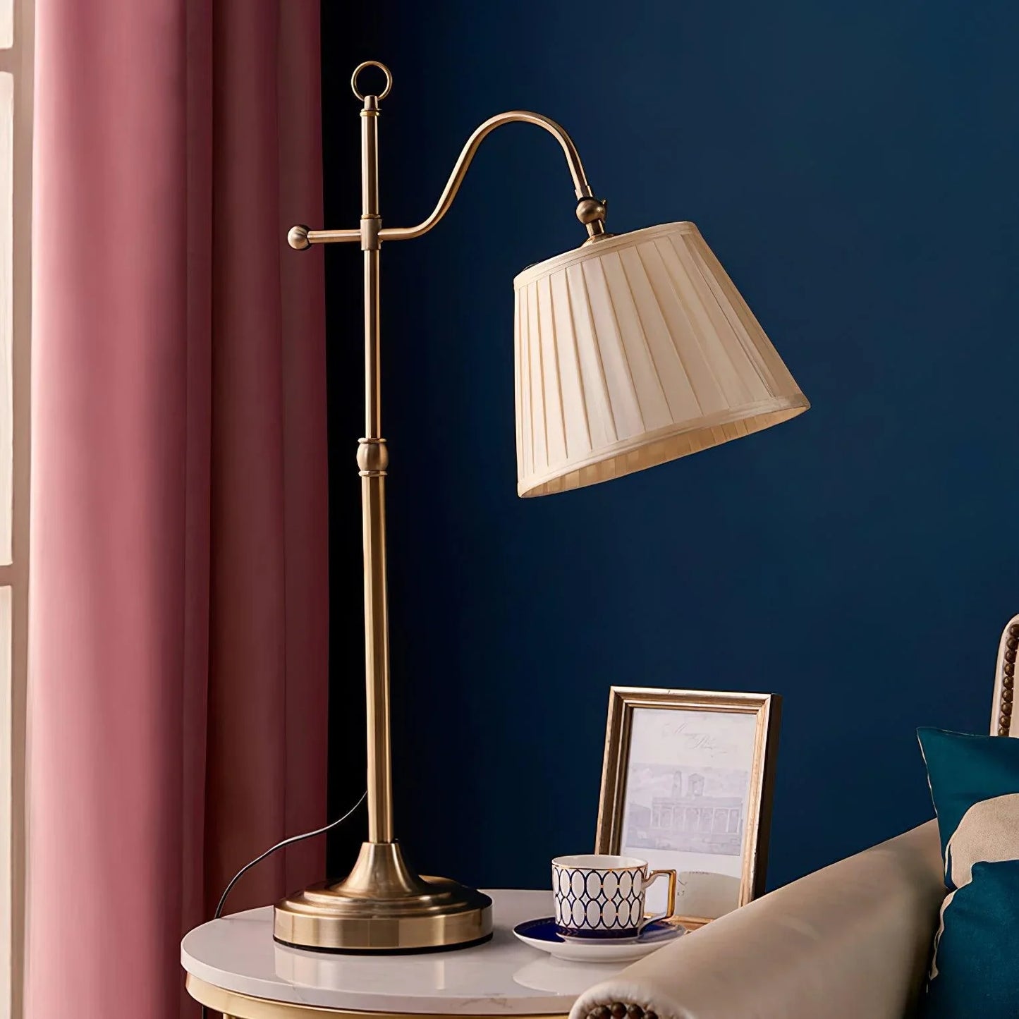 Lunelle Pleated Table Lamp