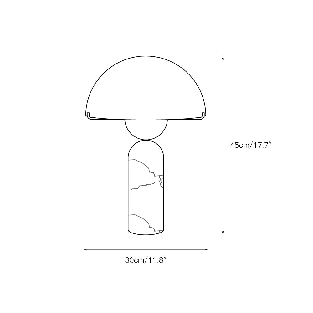 Novera Stone Table Lamp