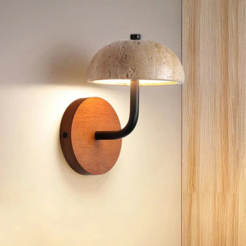 Siya Travertine Wall Lamp