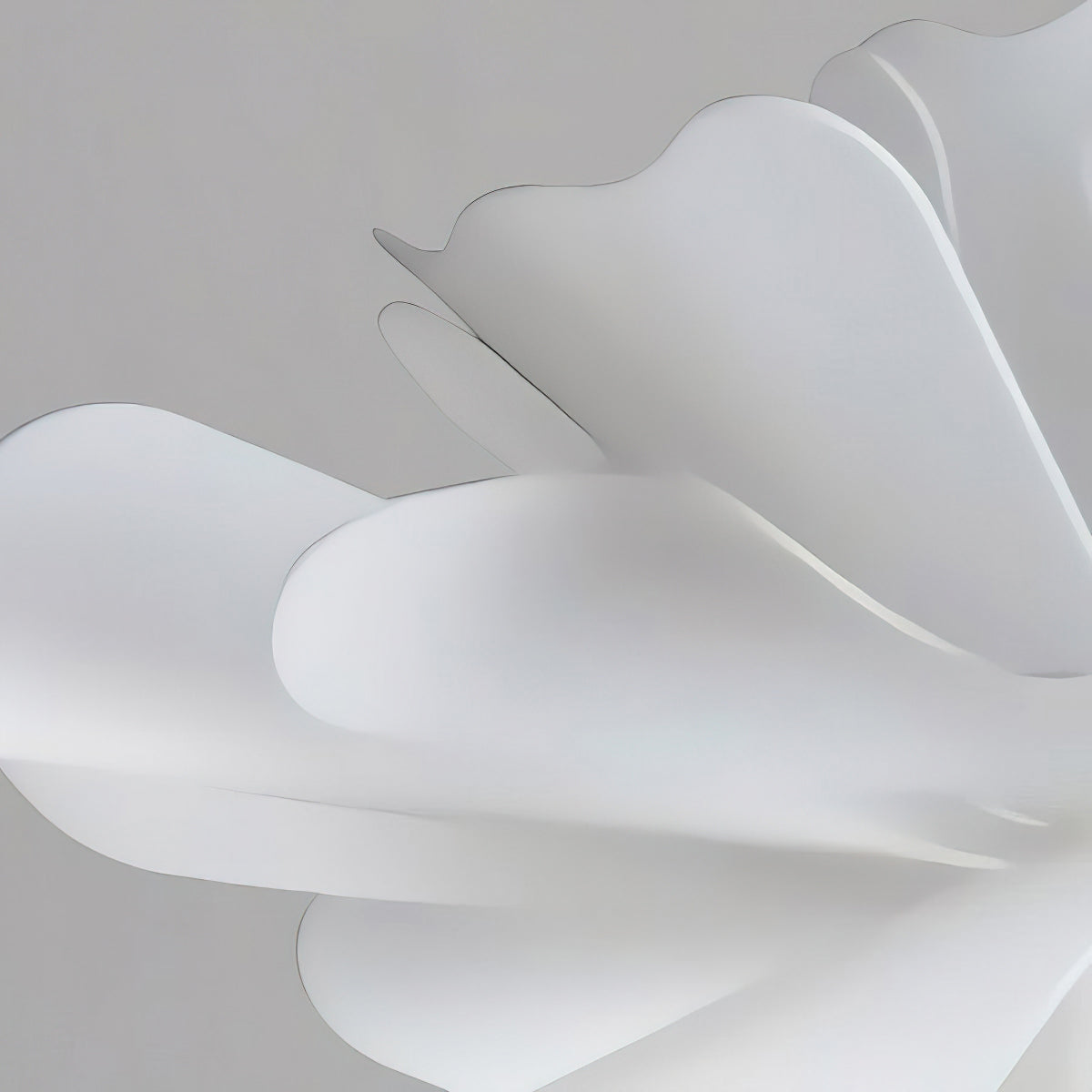 Noelle White Lotus Pendant Light