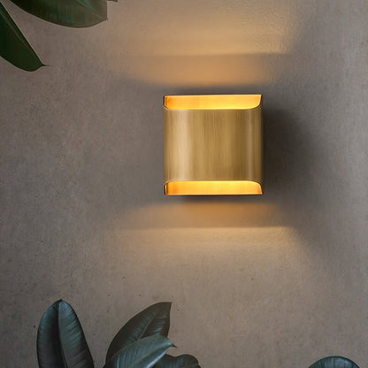 Orvian Brass Wall Light