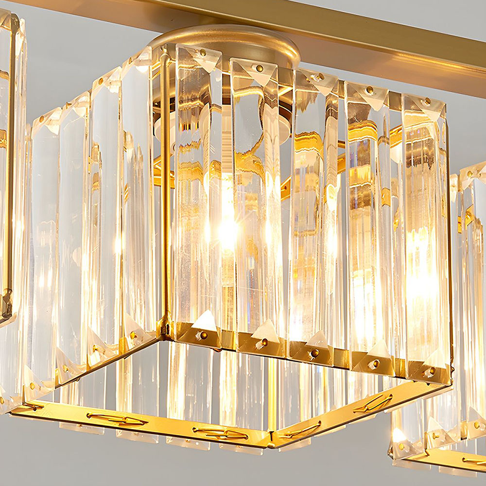 Vintara Glass Island Chandelier
