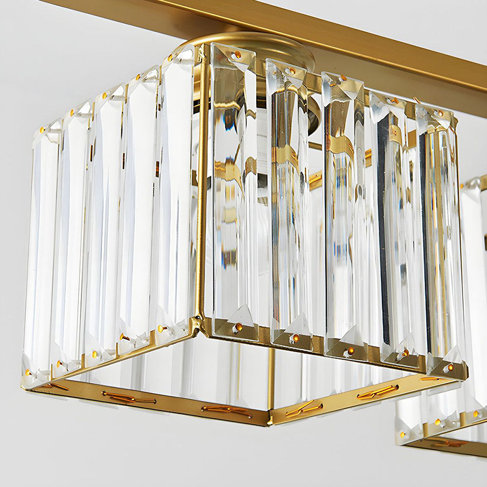 Vintara Glass Island Chandelier