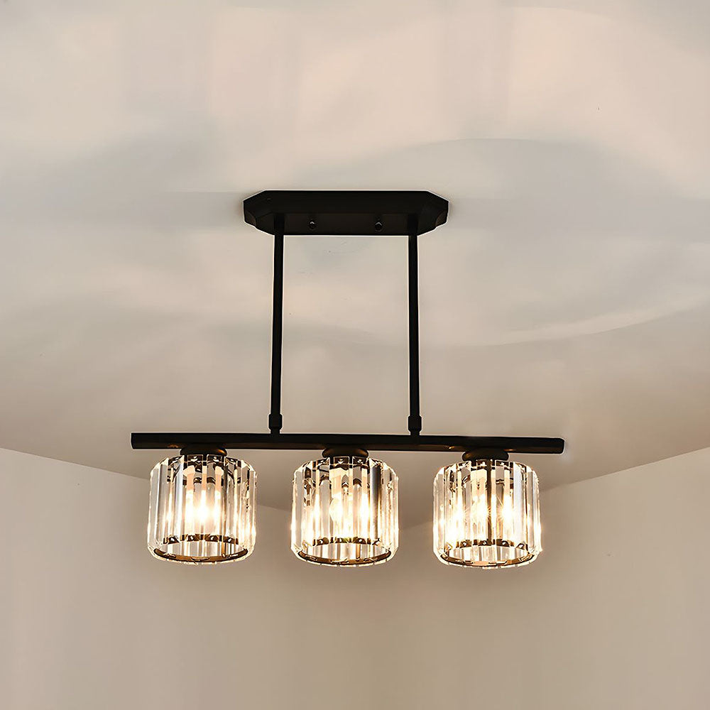 Vintara Glass Island Chandelier