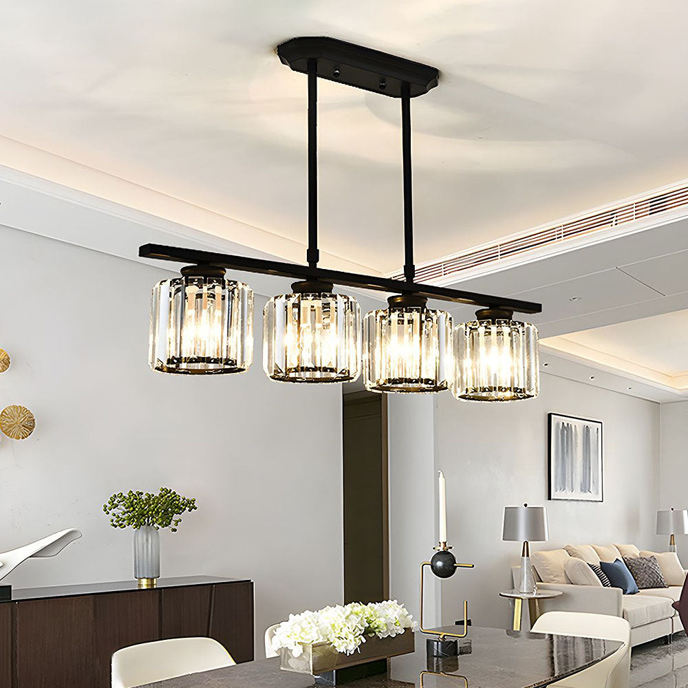 Vintara Glass Island Chandelier