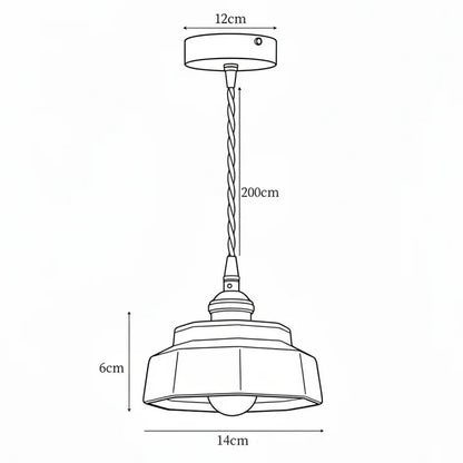 Hudson Ceramic Pendant Light