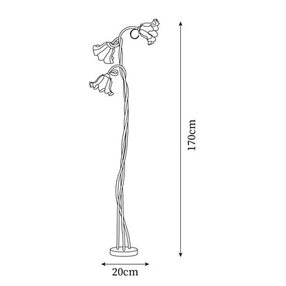 Floras Flower Floor Lamp Light