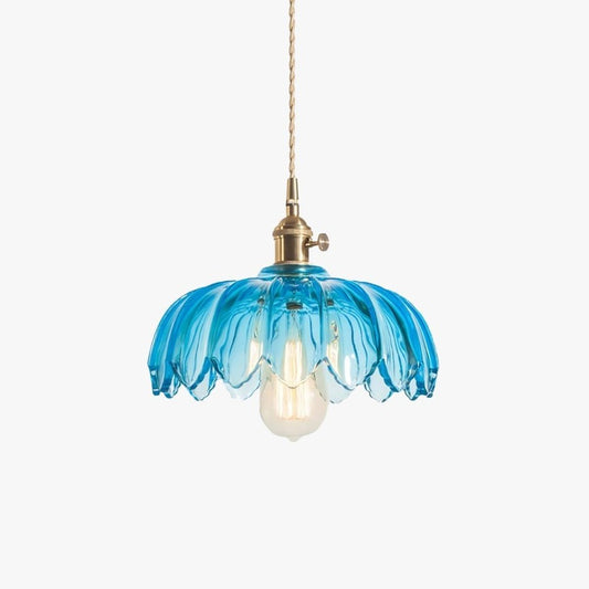 Loras Petal Glass Pendant Light
