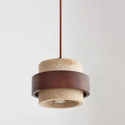 Cerova Japanese Stone Hanging Pendant Light