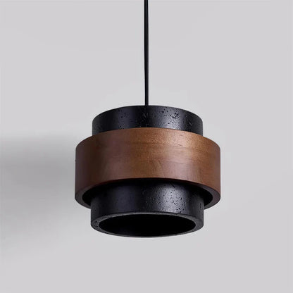 Cerova Japanese Stone Hanging Pendant Light