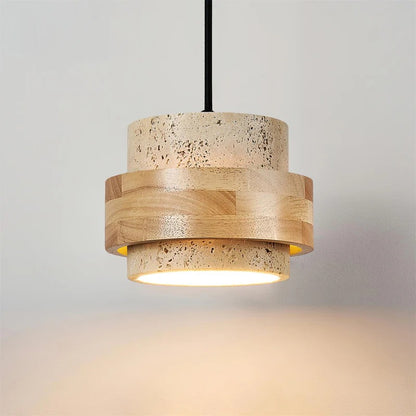 Cerova Japanese Stone Hanging Pendant Light