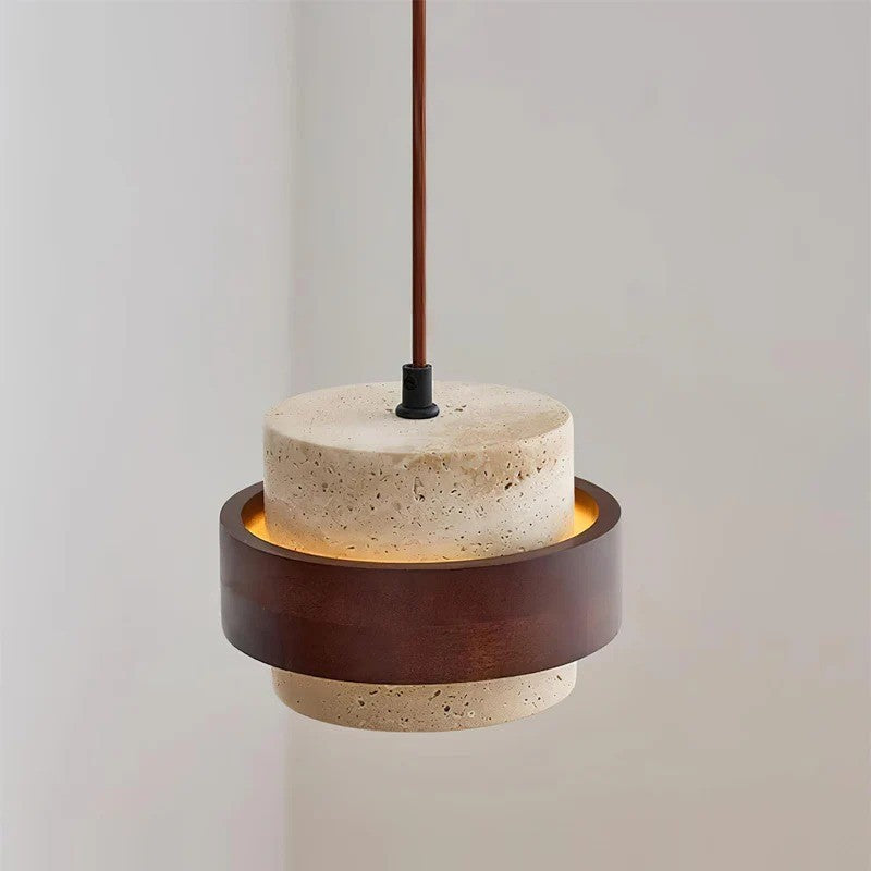 Cerova Japanese Stone Hanging Pendant Light