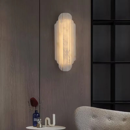 Arvix Alabaster Wall Sconce Light