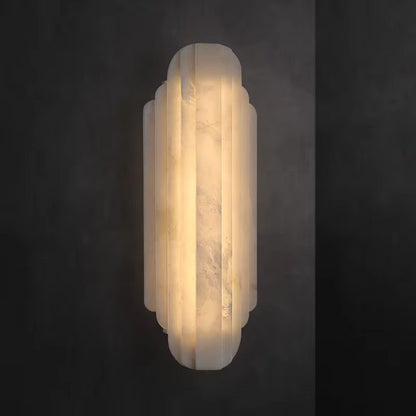 Arvix Alabaster Wall Sconce Light