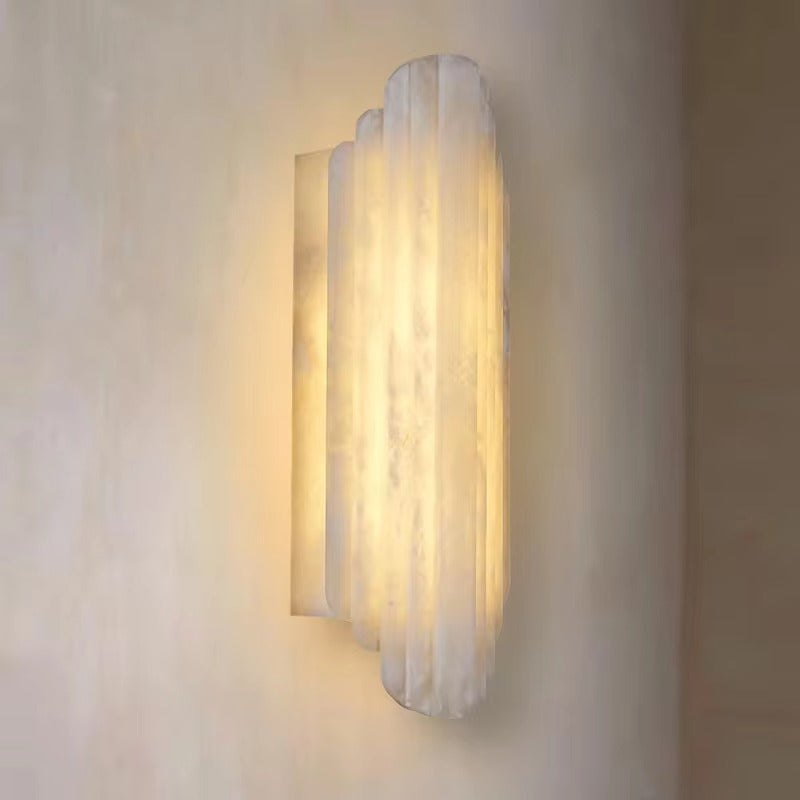 Arvix Alabaster Wall Sconce Light