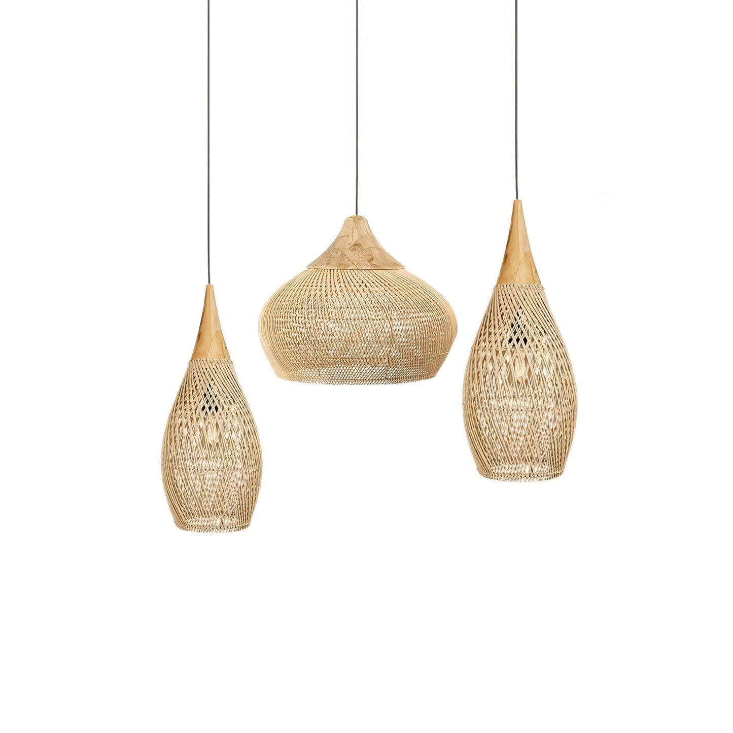 Tavero Rattan Pendant Light