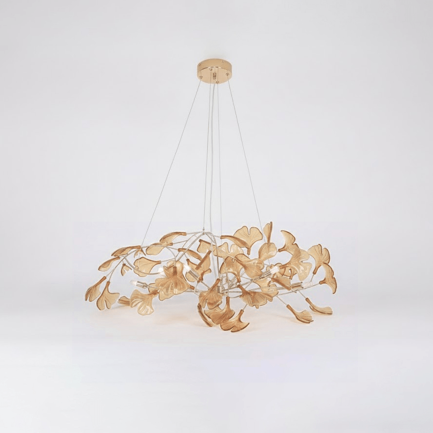 Ginkgo Leaf Chandelier