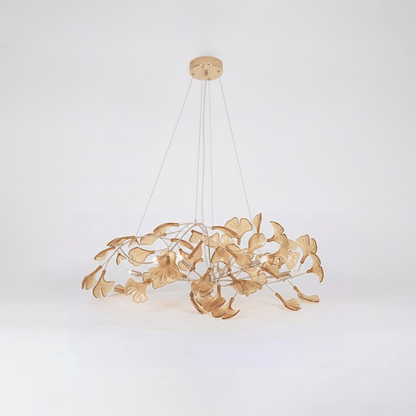 Ginkgo Leaf Chandelier
