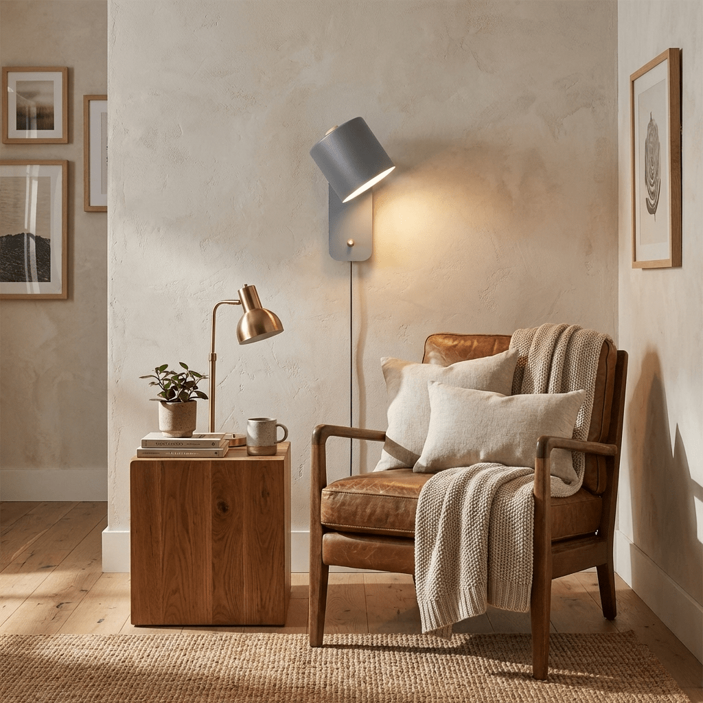 Virex Rotatable Plug-In Wall Light