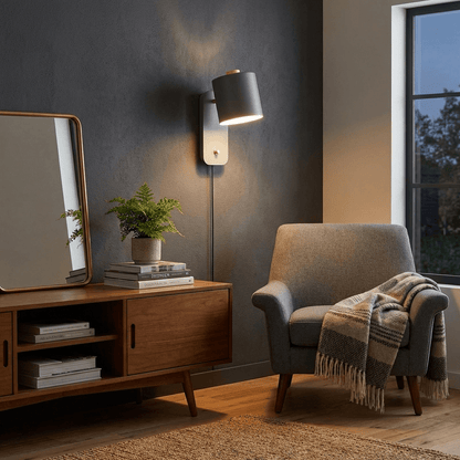 Virex Rotatable Plug-In Wall Light