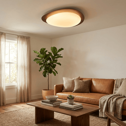 Arielle Pebble Flush Ceiling Light