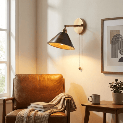 Brinley Wood Wall Light