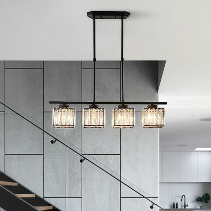 Vintara Glass Island Chandelier
