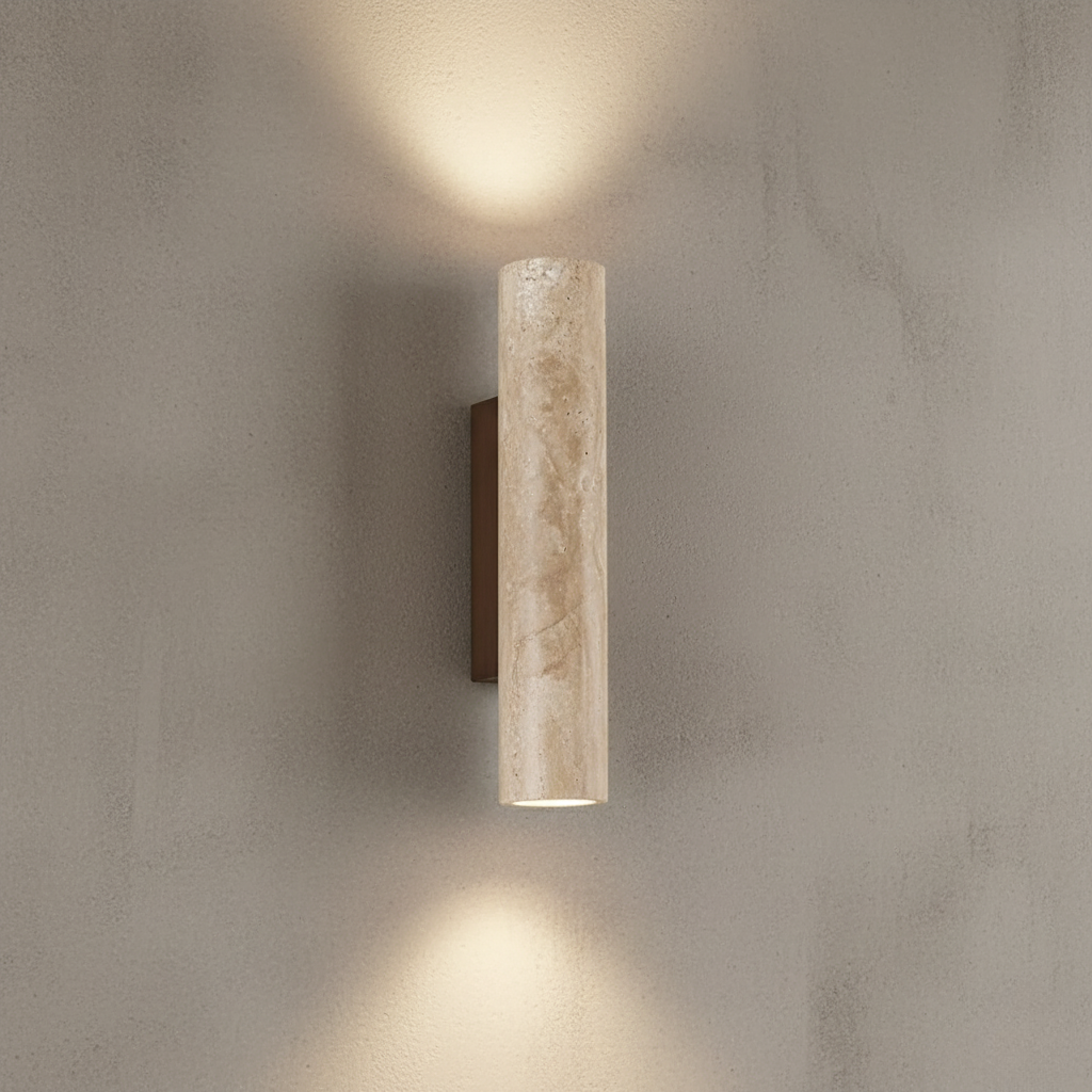 Siya Travertine Wall Sconce