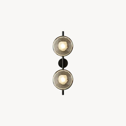 Esmeree Ripple Glass Wall Light