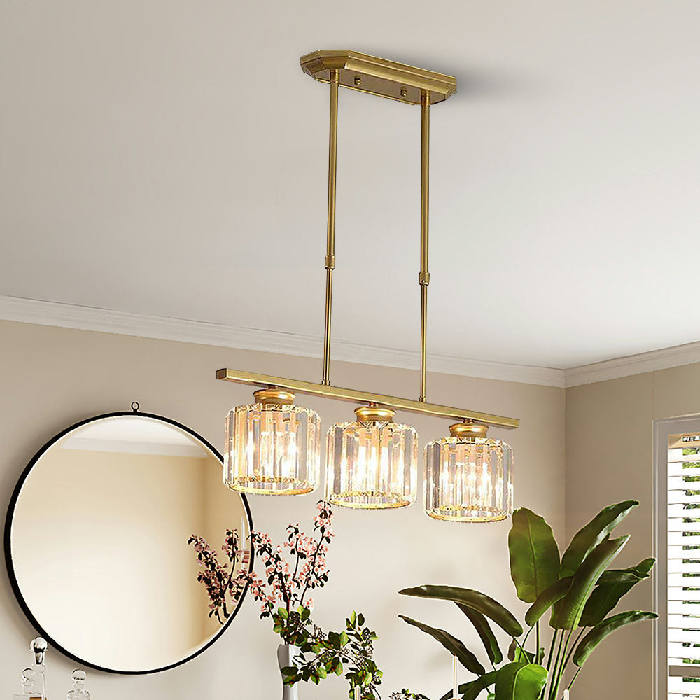 Vintara Glass Island Chandelier