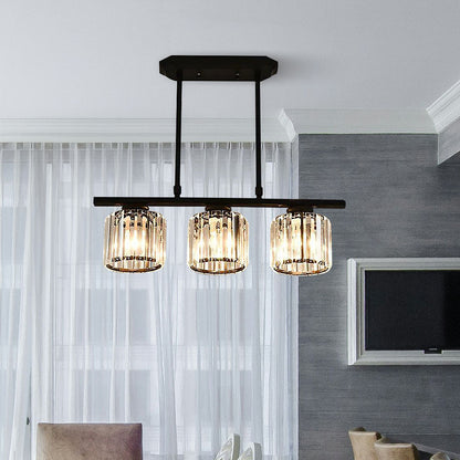 Vintara Glass Island Chandelier