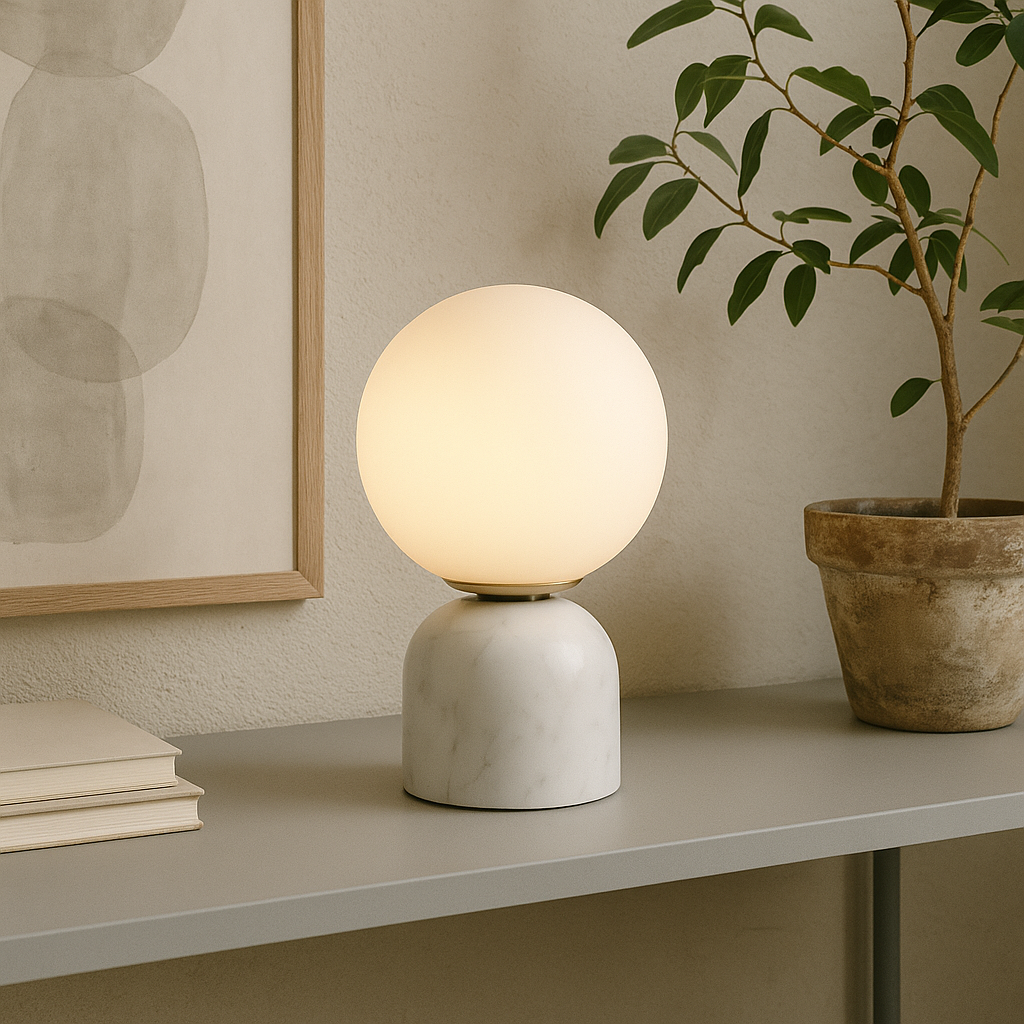 Novera Marble Table Lamp