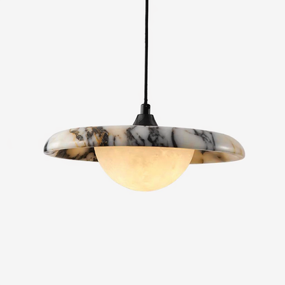 Arvix Round Marble Pendant Light
