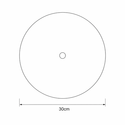 Arvix Circular Marble Stone Wall Lamp Light