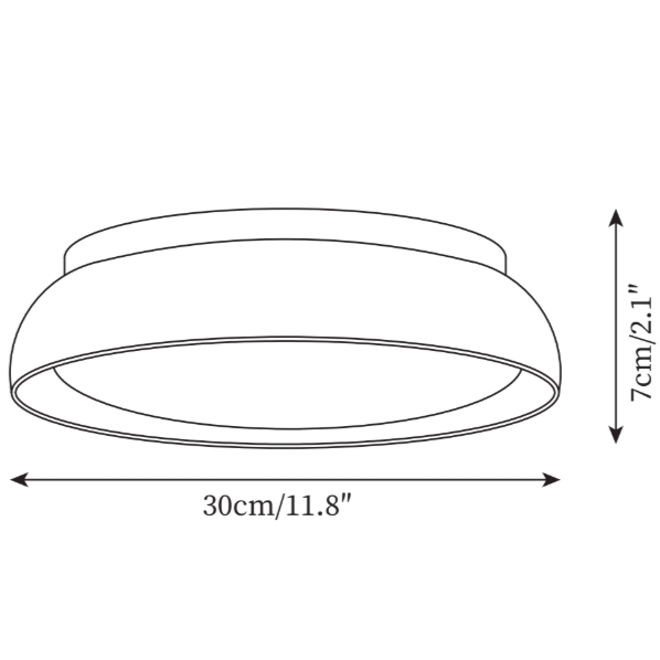 Siya Travertine Stone Ceiling Light