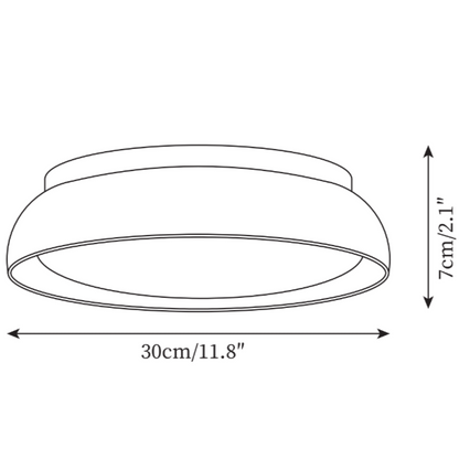 Siya Travertine Stone Ceiling Light