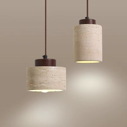 Cerova Japanese Stone Pendant Light