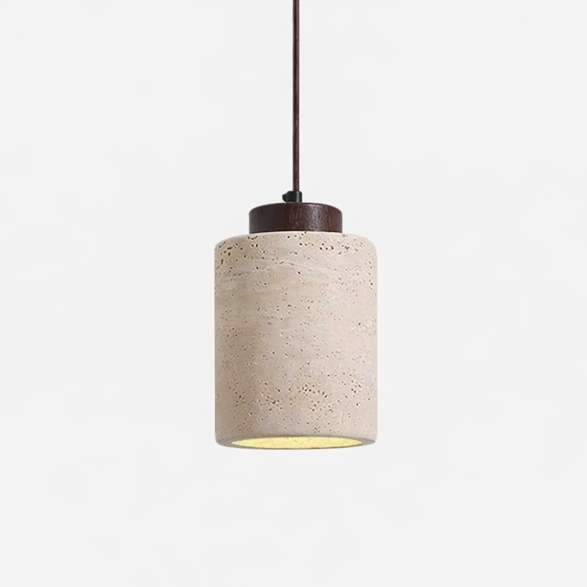 Cerova Japanese Stone Pendant Light