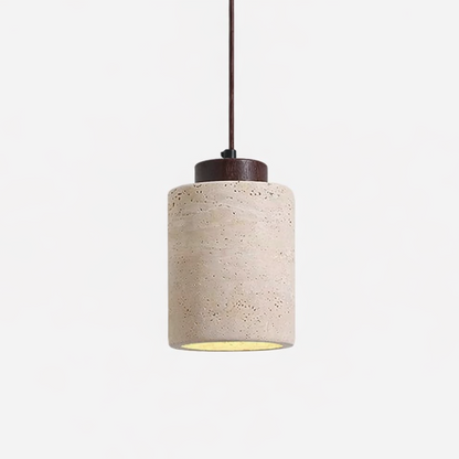 Cerova Japanese Stone Pendant Light
