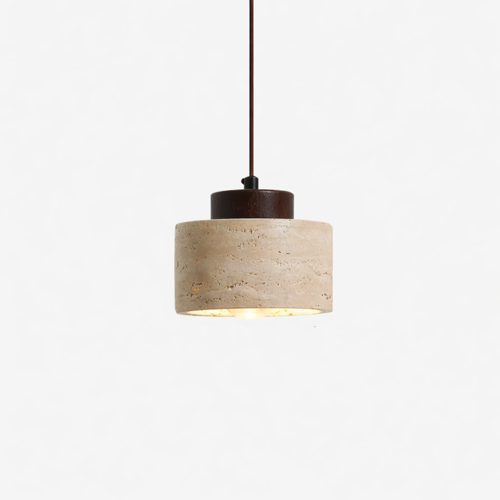 Cerova Japanese Stone Pendant Light