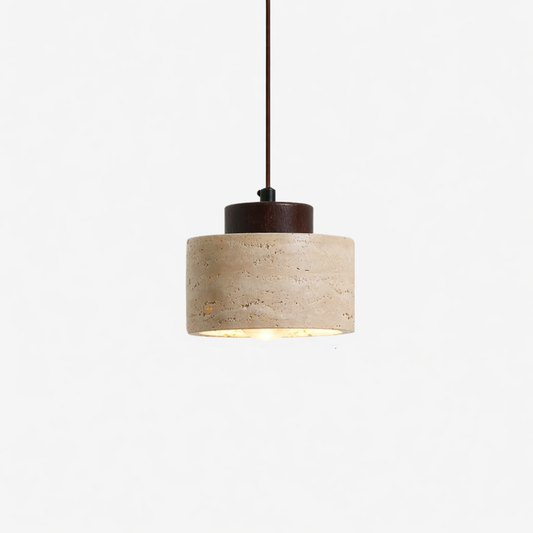 Cerova Japanese Stone Pendant Light