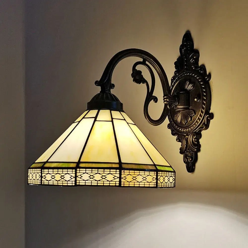 Avon Tiffany Stained Glass Light