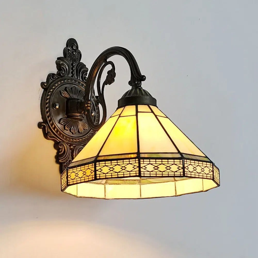Avon Tiffany Stained Glass Light